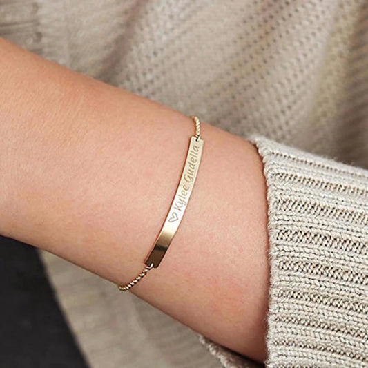 bracelet decorated with your princess name.