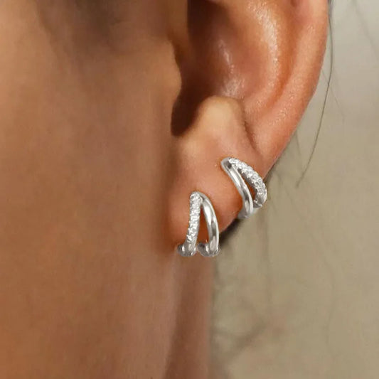 Hoop earrings
