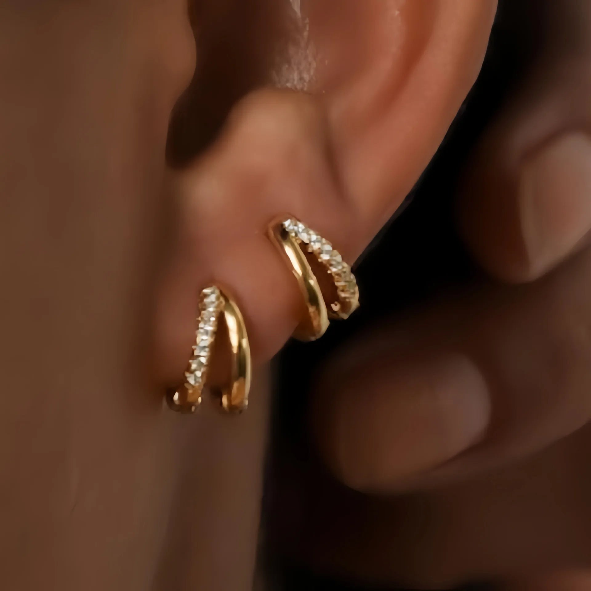 Hoop earrings